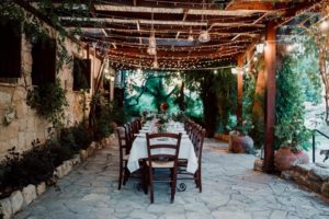 September 2020 post How To's While you Wait - Decor Ceremony & Reception - Reception site at the Inn, Paphos Cyprus