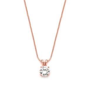 Mariell Rose Gold Necklace
