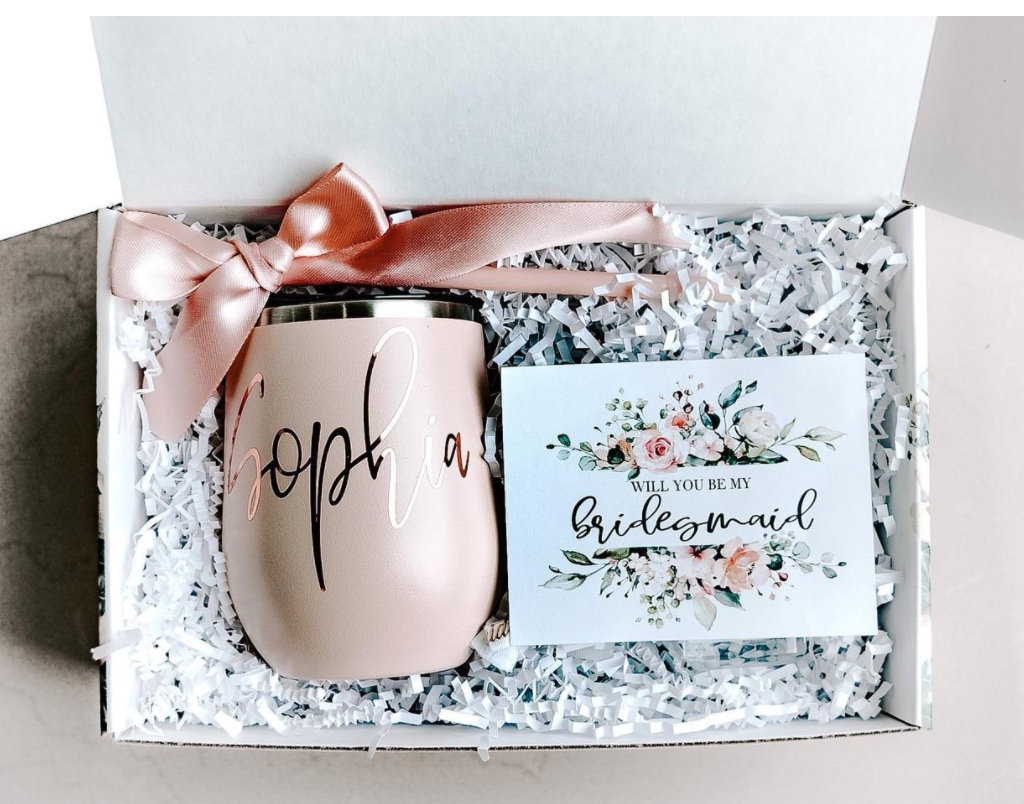 bridesmaid proposal box 