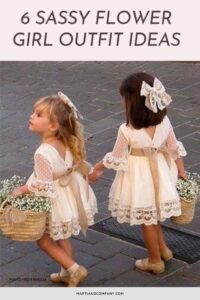 SASSY FLOWER GIRL OUTFIT IDEAS