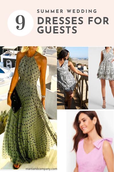 9 Summer Wedding Dresses for Guests - Marti & Co