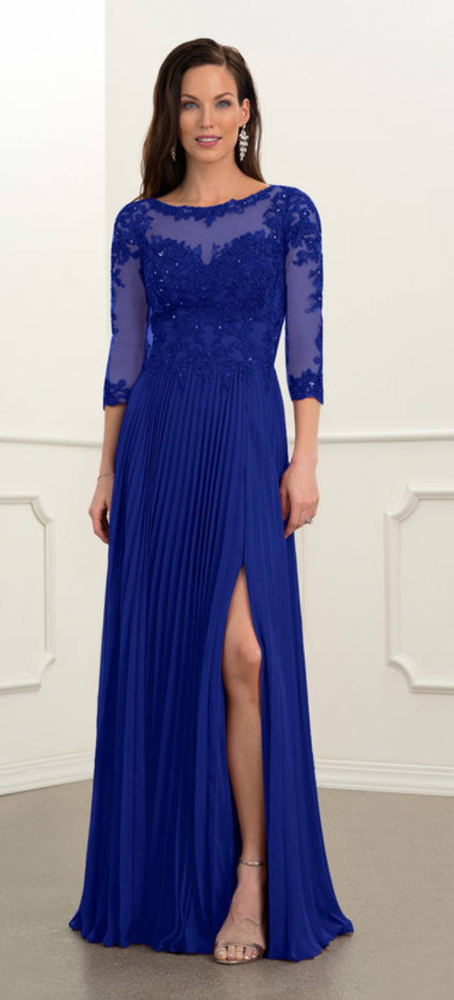 woman in blue gown from Amaze